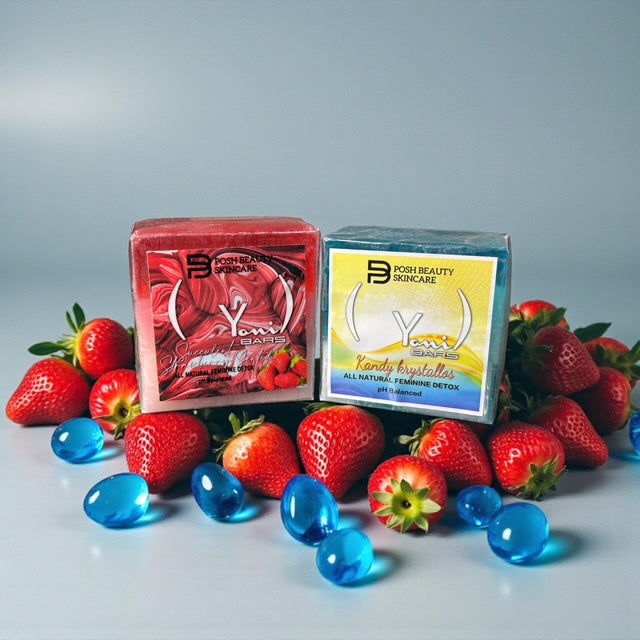 Kandy Krystallos and Succulent Strawberry Yoni Bar Combo