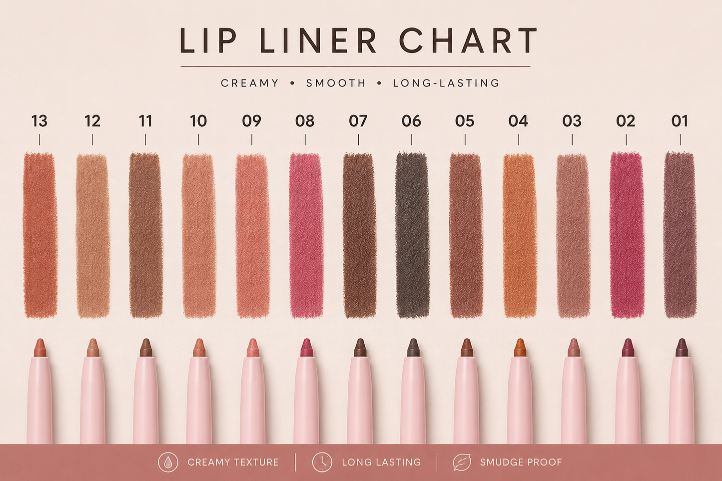 Posh Beauty Skincare Lip Liner