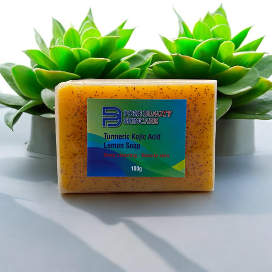Turmeric Kojic Acid Lemon Soap