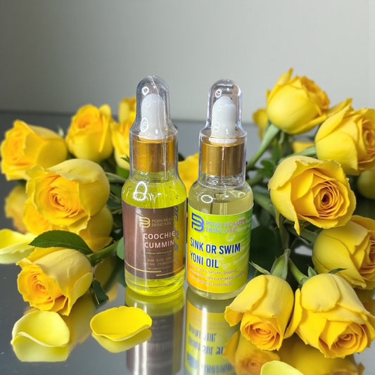 Coochie Cummin Climax Gel and Sink or Swim Yoni OIl Set