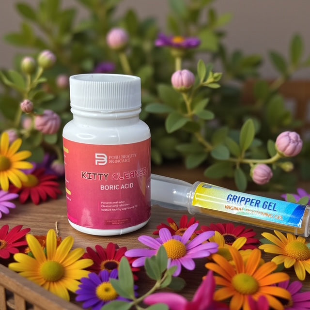 Vaginal Tightening Gel and Boric Acid Suppository Combo
